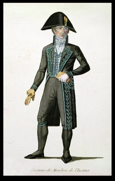 Costume of a member of the Institut de France by Poisson